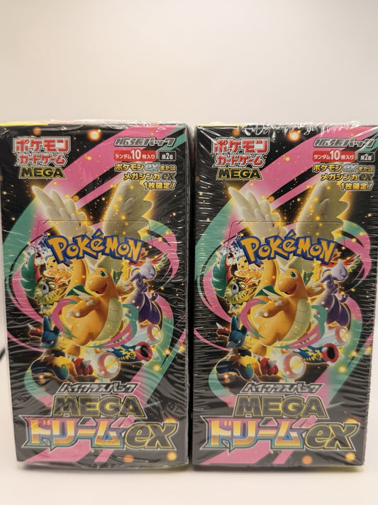 Pokemon TCG TCG Japanese Mega Dream ex Booster Box Sealed M2a Mega Evolution