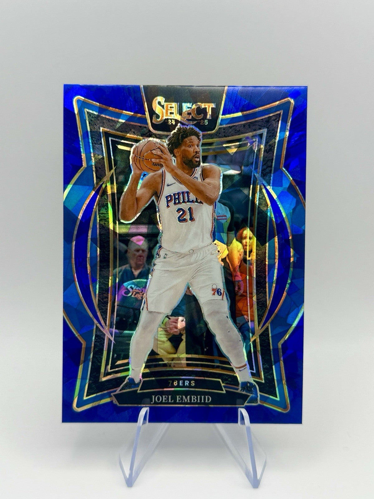 2024-25 Sele Myles Turner Blue Prizm SSP Concourse Indiana Pacers #4 NBA Card