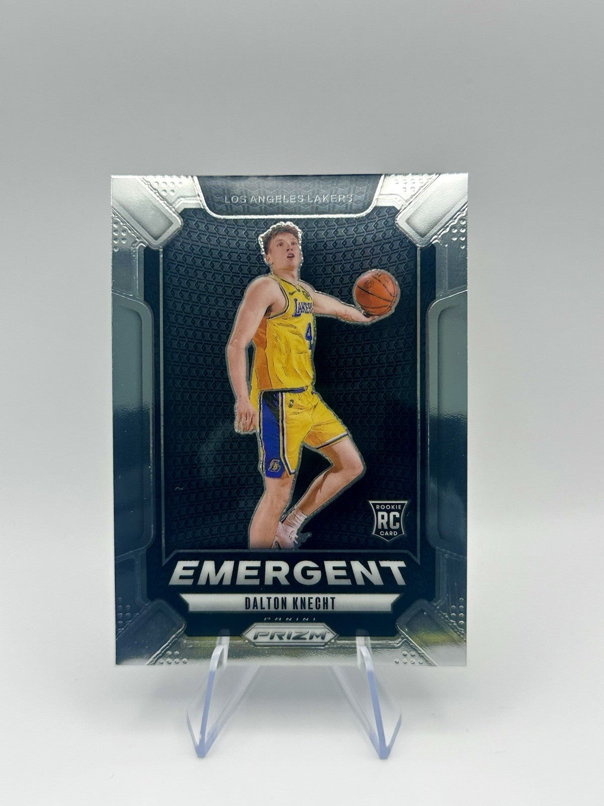 2024-25 Panini Prizm Dalton Knecht RC #10 Emergent Los Angeles Lakers NBA Card