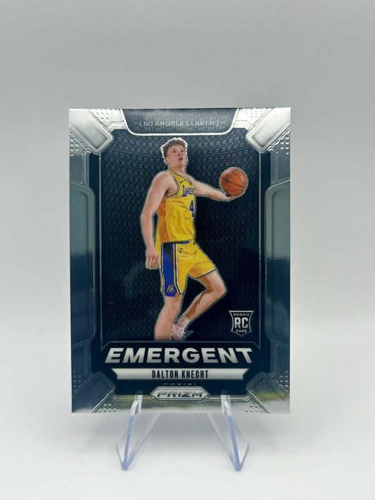 2024-25 Panini Prizm Dalton Knecht RC #10 Emergent Los Angeles Lakers NBA Card