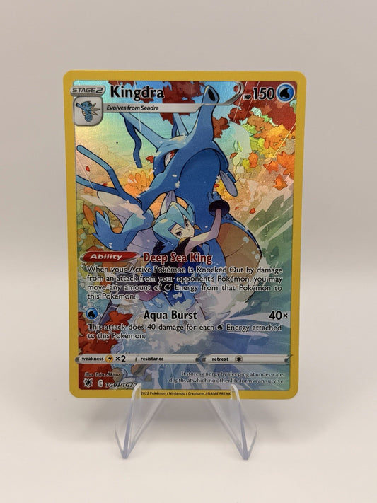 Pokémon Astral Radiance Trainer Gallery Kingdra TG03/TG30 Holo Near Mint