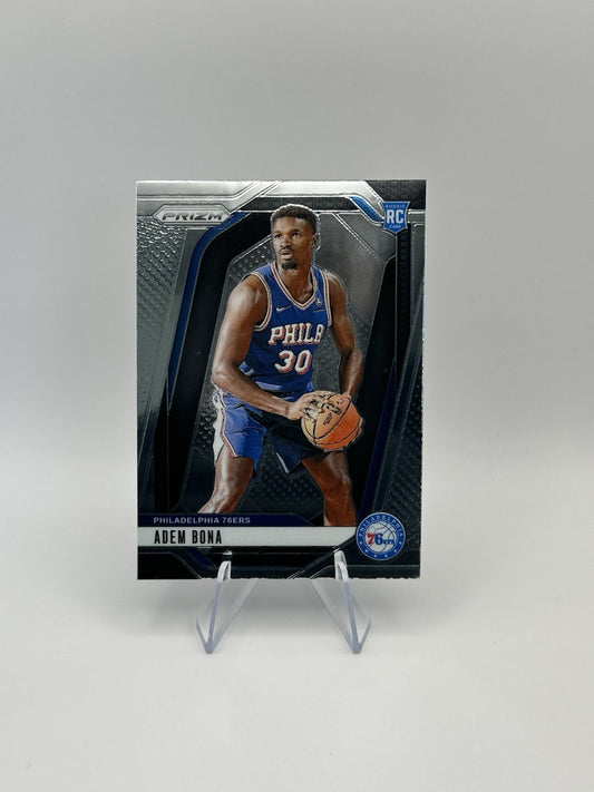 2024-25 Panini Prizm RC #267 Adem Bona Philadelphia 76ers RC NBA Card