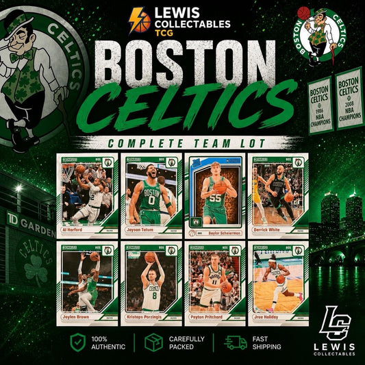 2024-25 Donruss Boston Celtics Team Lot Tatum Brown Holiday Porzingis NM