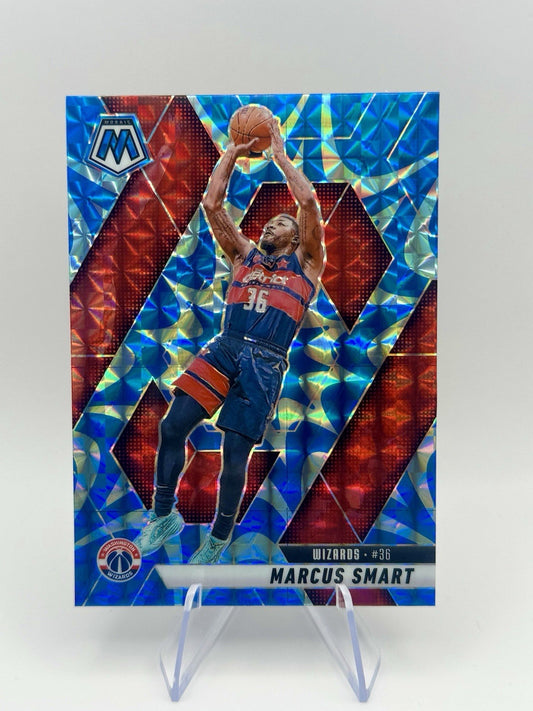 2024-25 Panini Mosaic Marcus Smart Blue Mosaic Prizm Washington Wizards #5