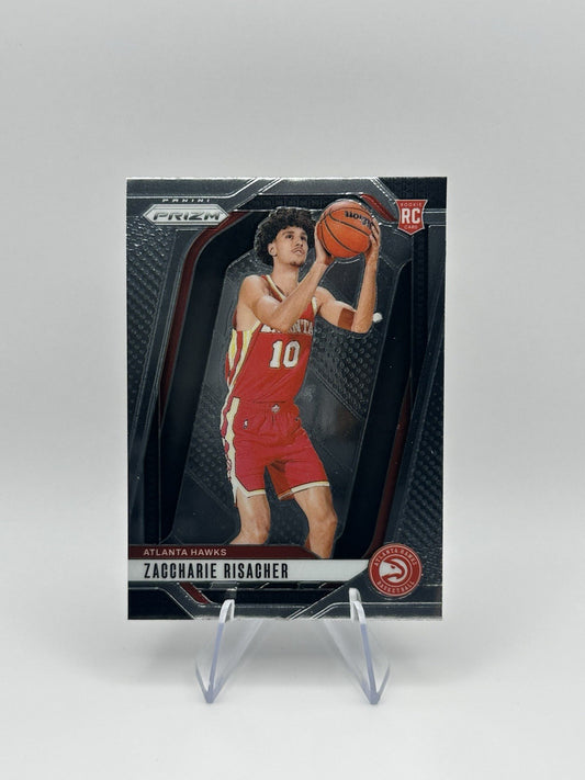2024-25 Panini Prizm #265 Zaccharie Risacher RC Atlanta Hawks NBA Card