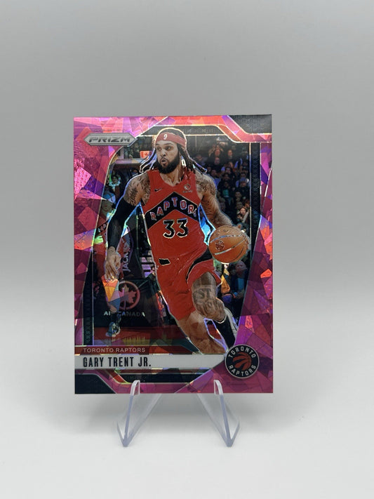 2024-25 Panini Prizm #33 Gary Trent Jr. Pink Ice Toronto Raptors NBA Card