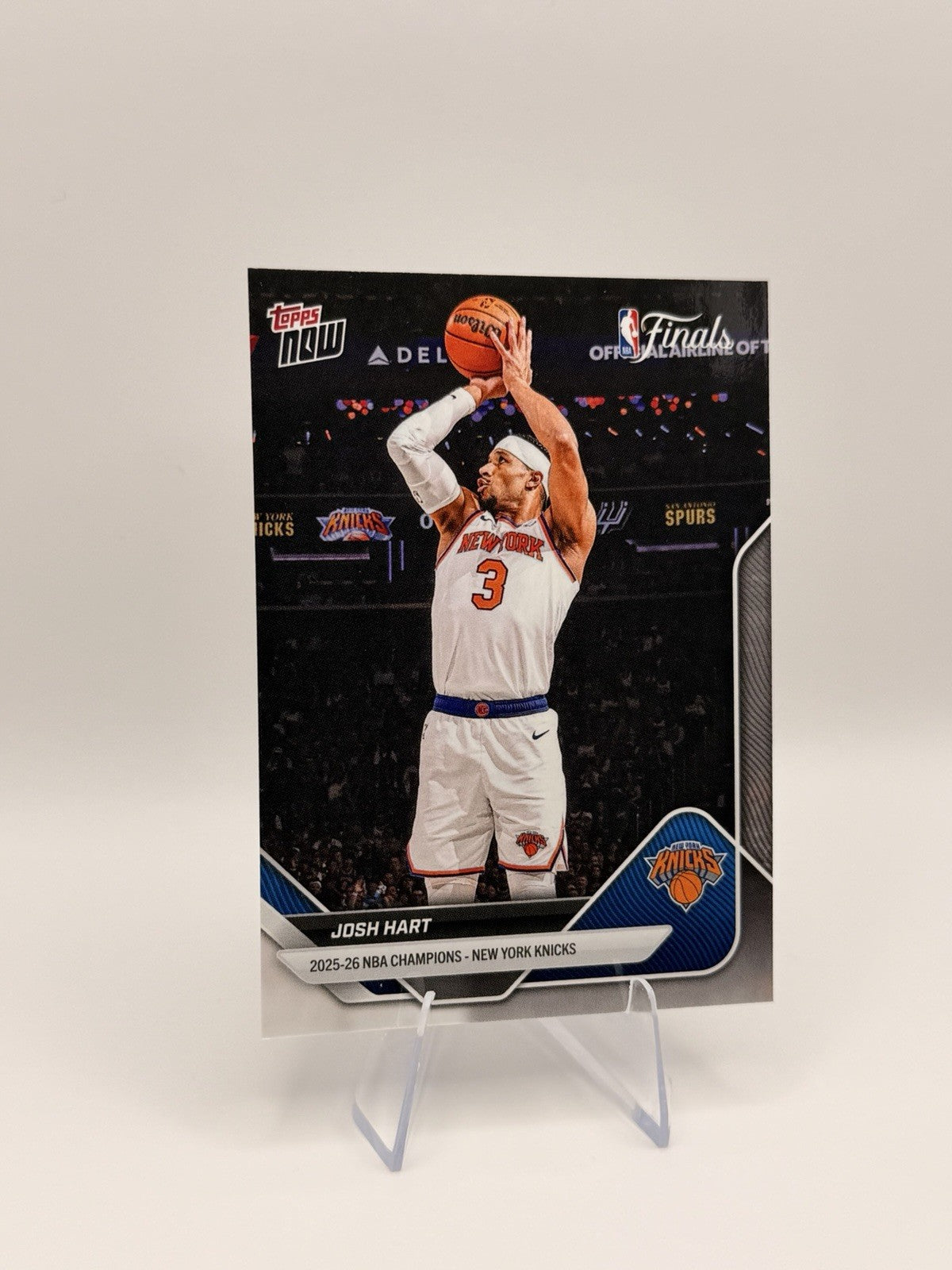 Topps NOW 2025-26 NBA Finals Champions New York Knicks 15 Card Team Set Complete