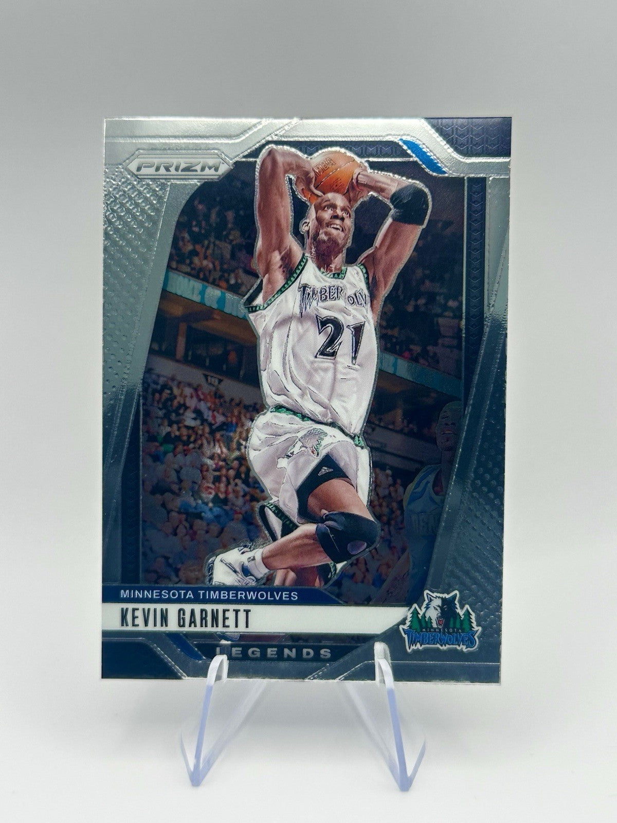 2024-25 Panini Prizm Legends 5 Lot Bird Johnson Olajuwon Garnett Rodman NBA Card